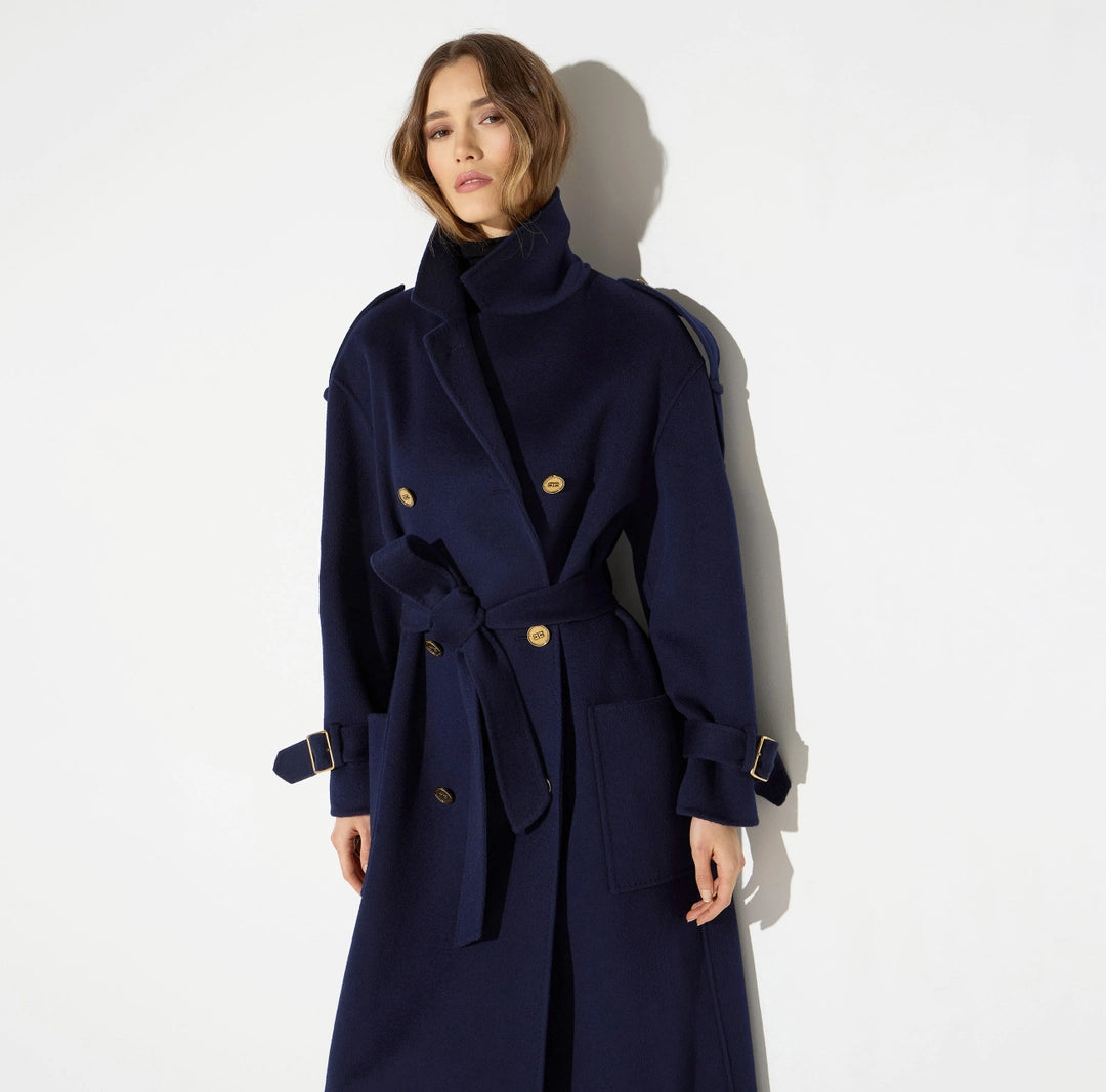 Cappotto in panno double CP02D68E2 Elisabetta Franchi