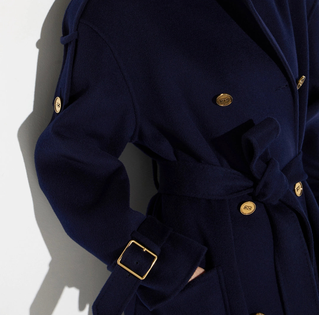 Cappotto in panno double CP02D68E2 Elisabetta Franchi