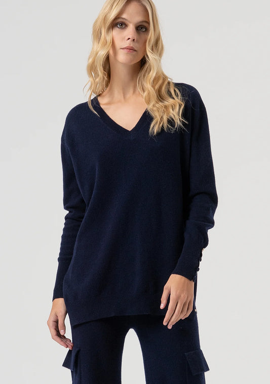 Maglia over in lana Fracomina