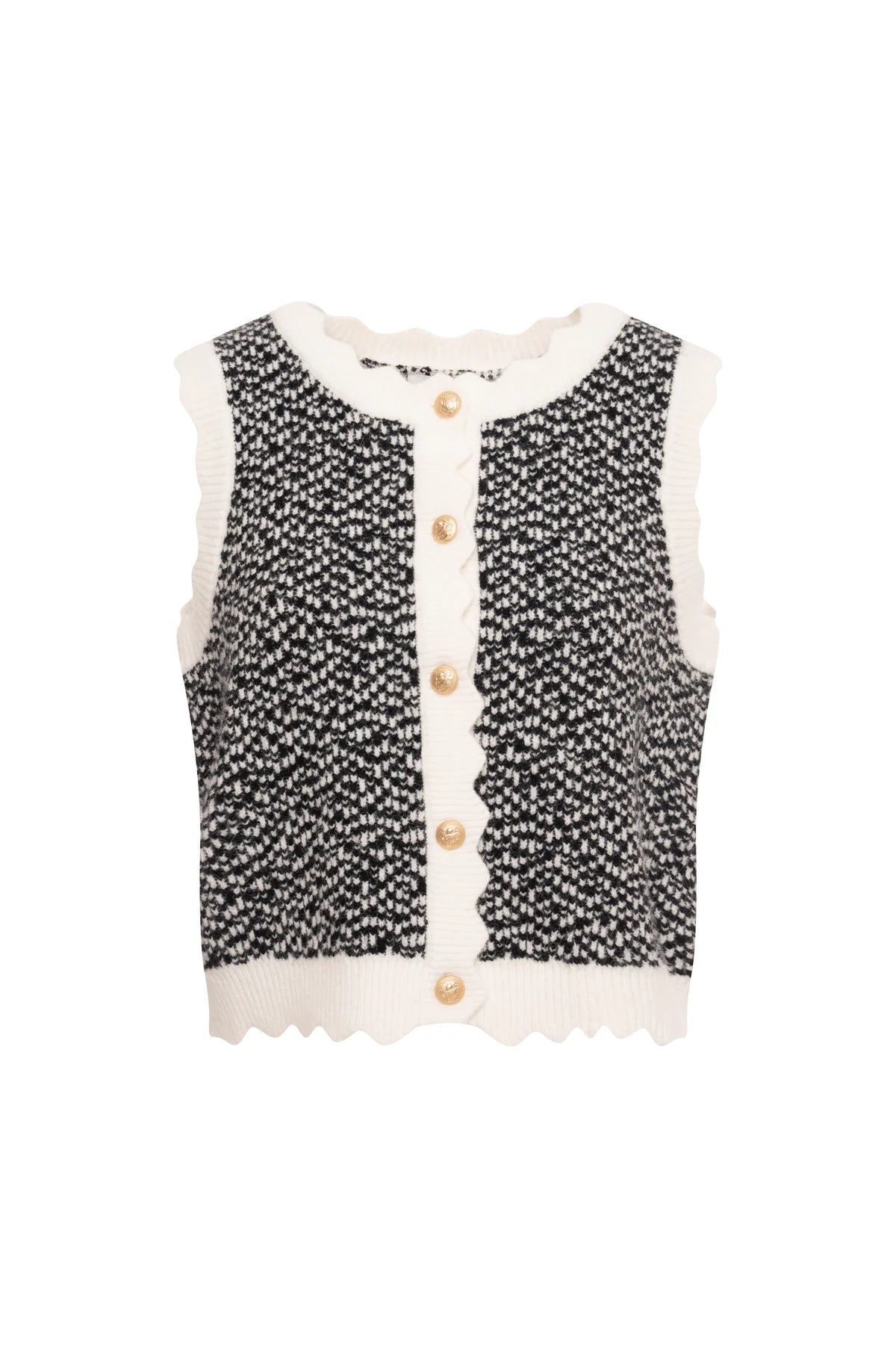 Gilet regular in maglia Fracomina