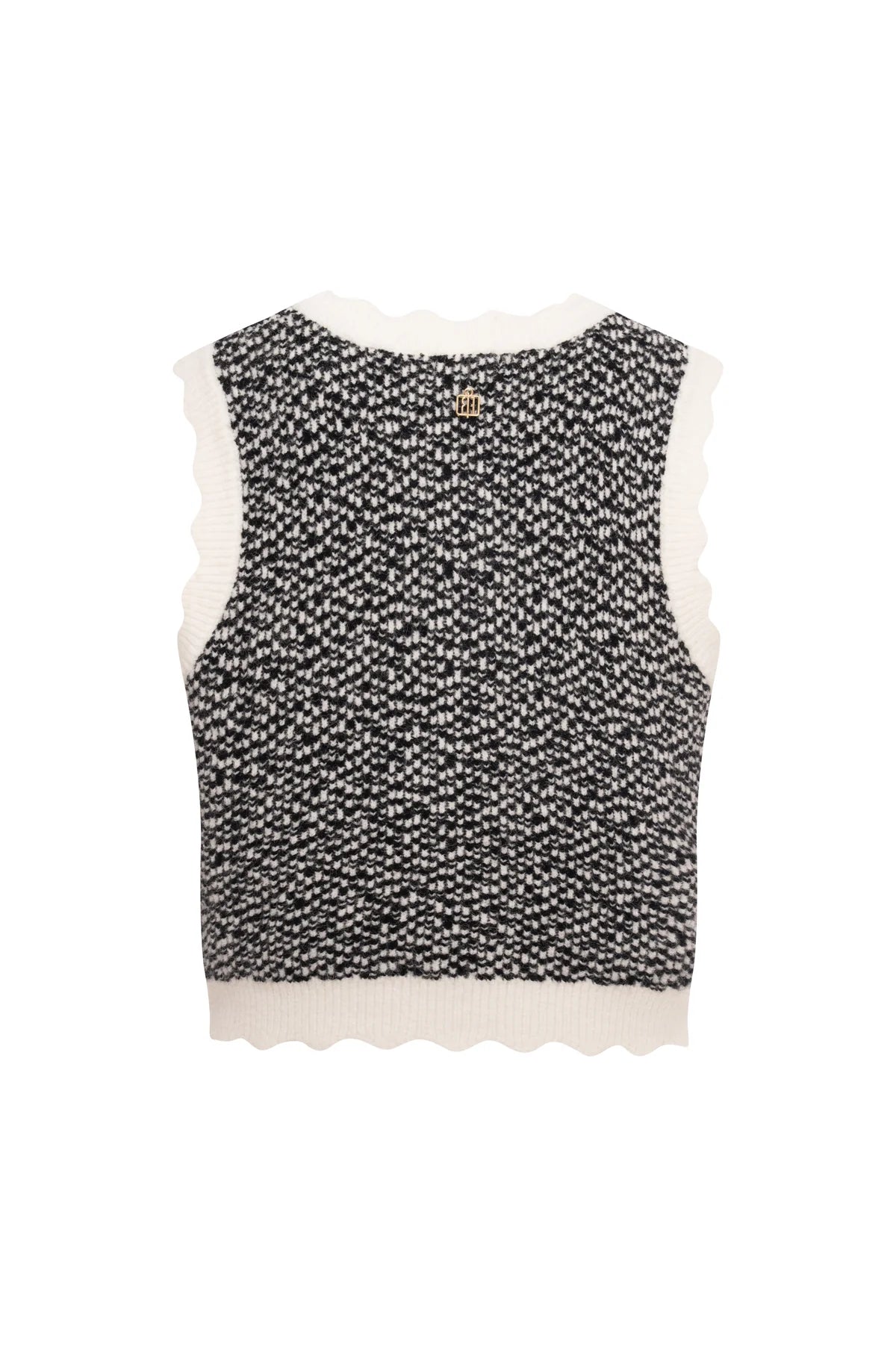 Gilet regular in maglia Fracomina