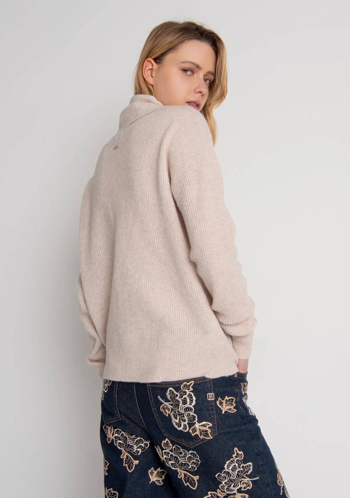 Maglia regular in lana Fracomina