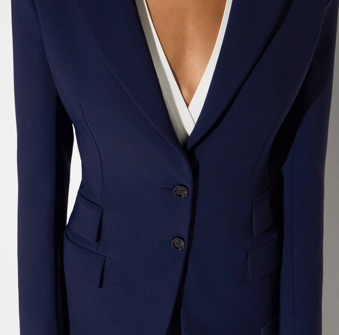 Giacca in crêpe leggero GI25666E2 Elisabetta Franchi