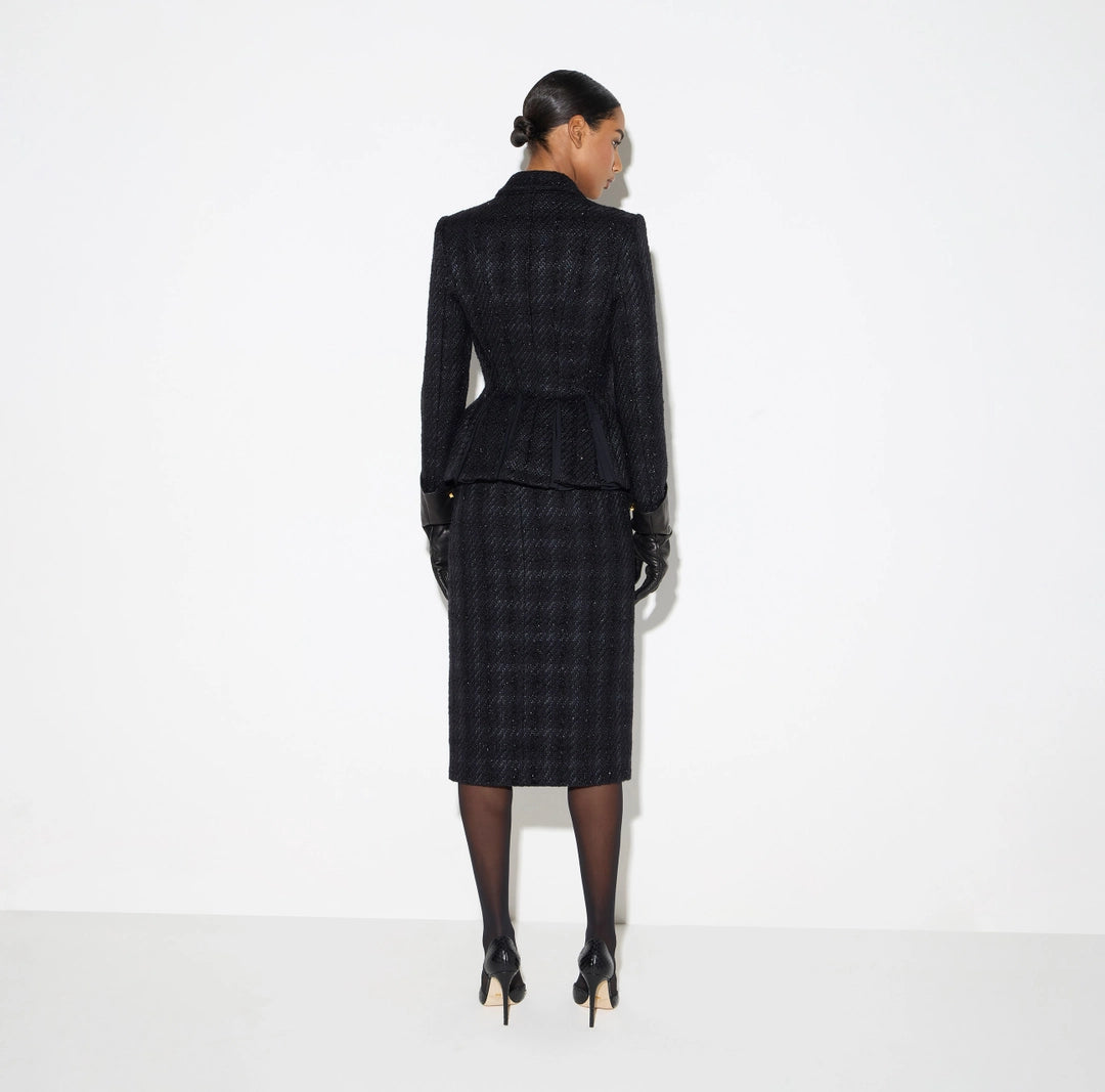 Giacca in tweed GI28867E2 Elisabetta Franchi
