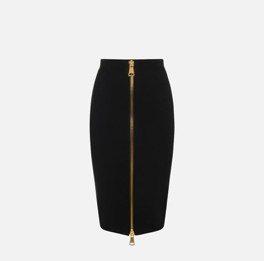 Gonna in maglia con zip GK28B66E2 Elisabetta Franchi