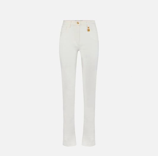 Jeans skinny con lucchetto gioiello PJ29I61E2 Elisabetta Franchi