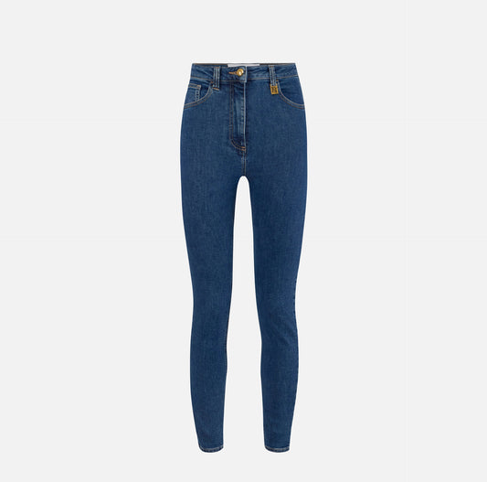 Jeans skinny con dettaglio logo PJ30I61E2 Elisabetta Franchi