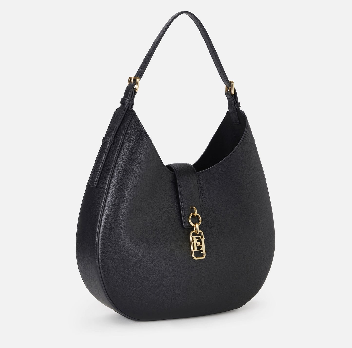 Hobo tonda con charm BS06A62E2 Elisabetta Franchi