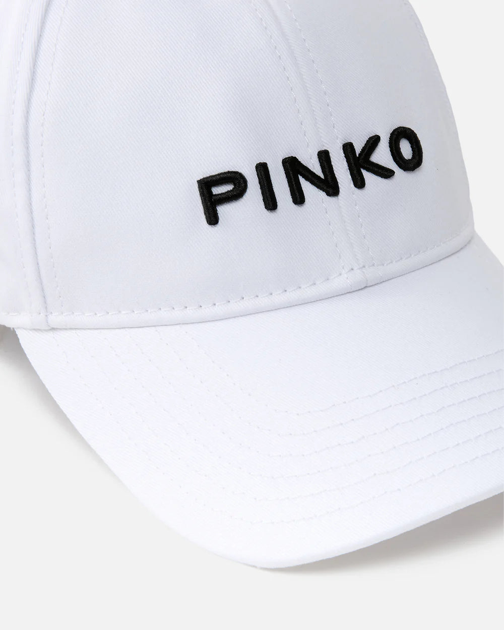 Cappellino con visiera e logo ricamato Pinko