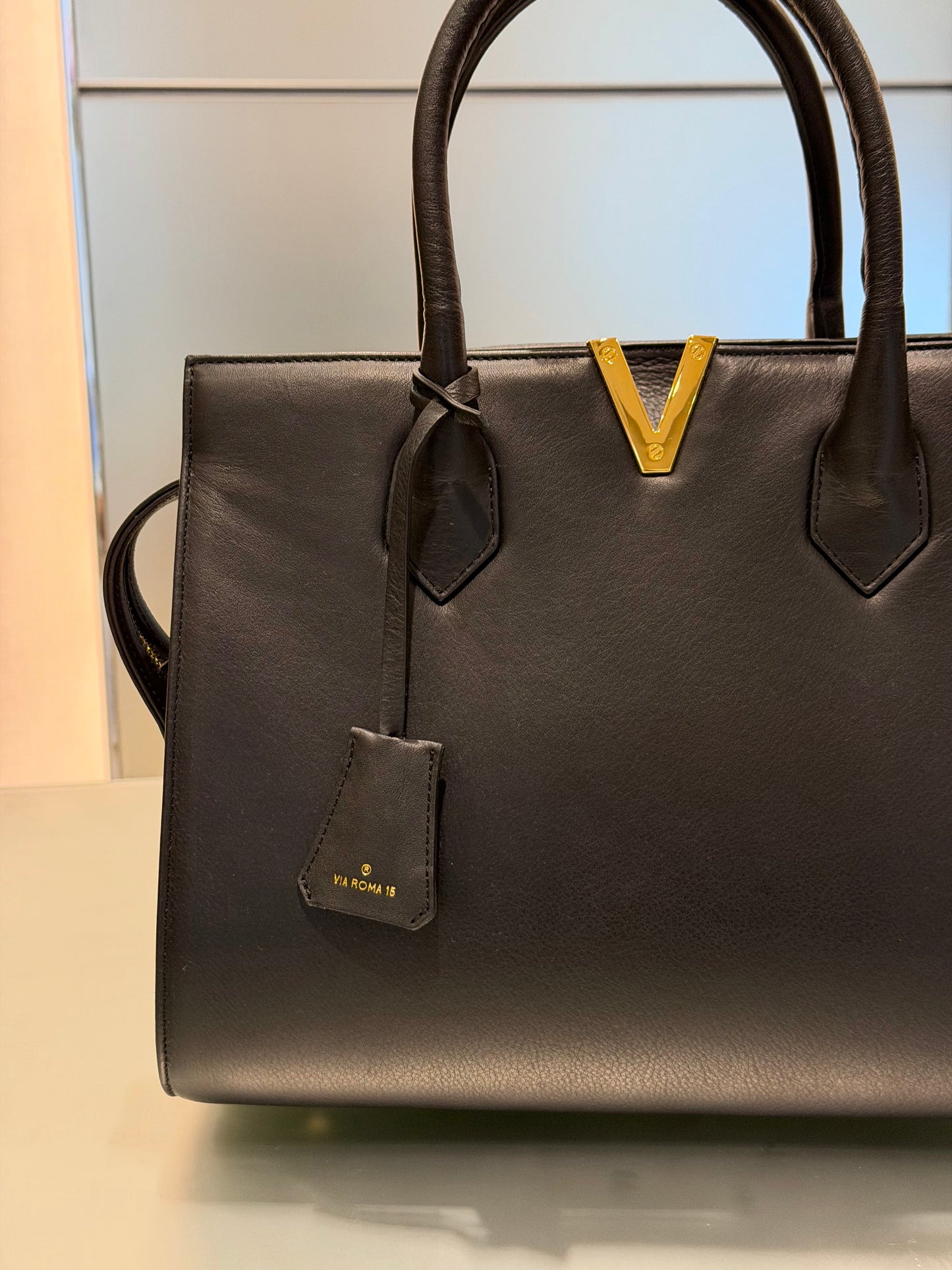 Borsa tote ViaRoma15 in pelle