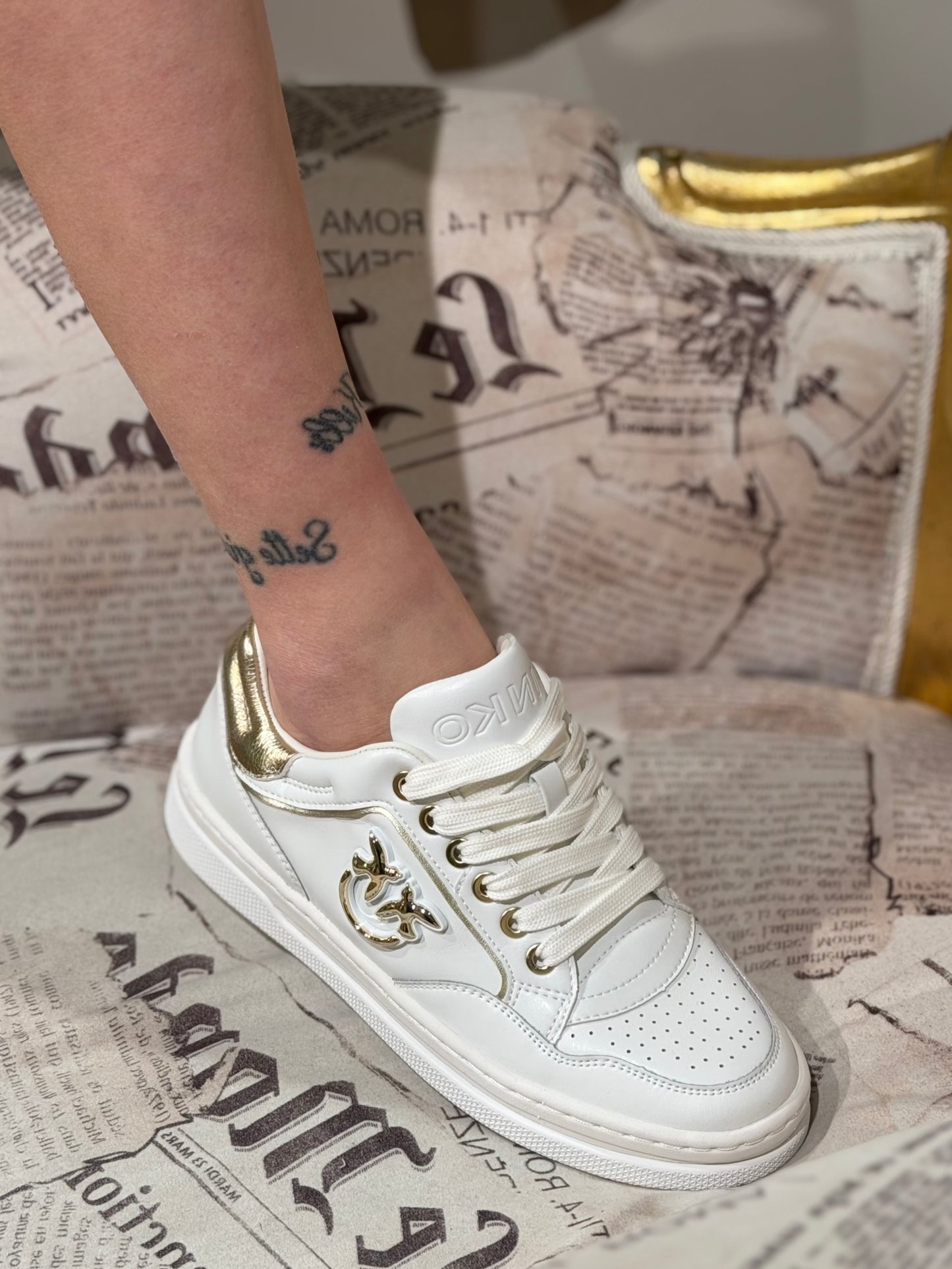 Sneakers love birds Pinko