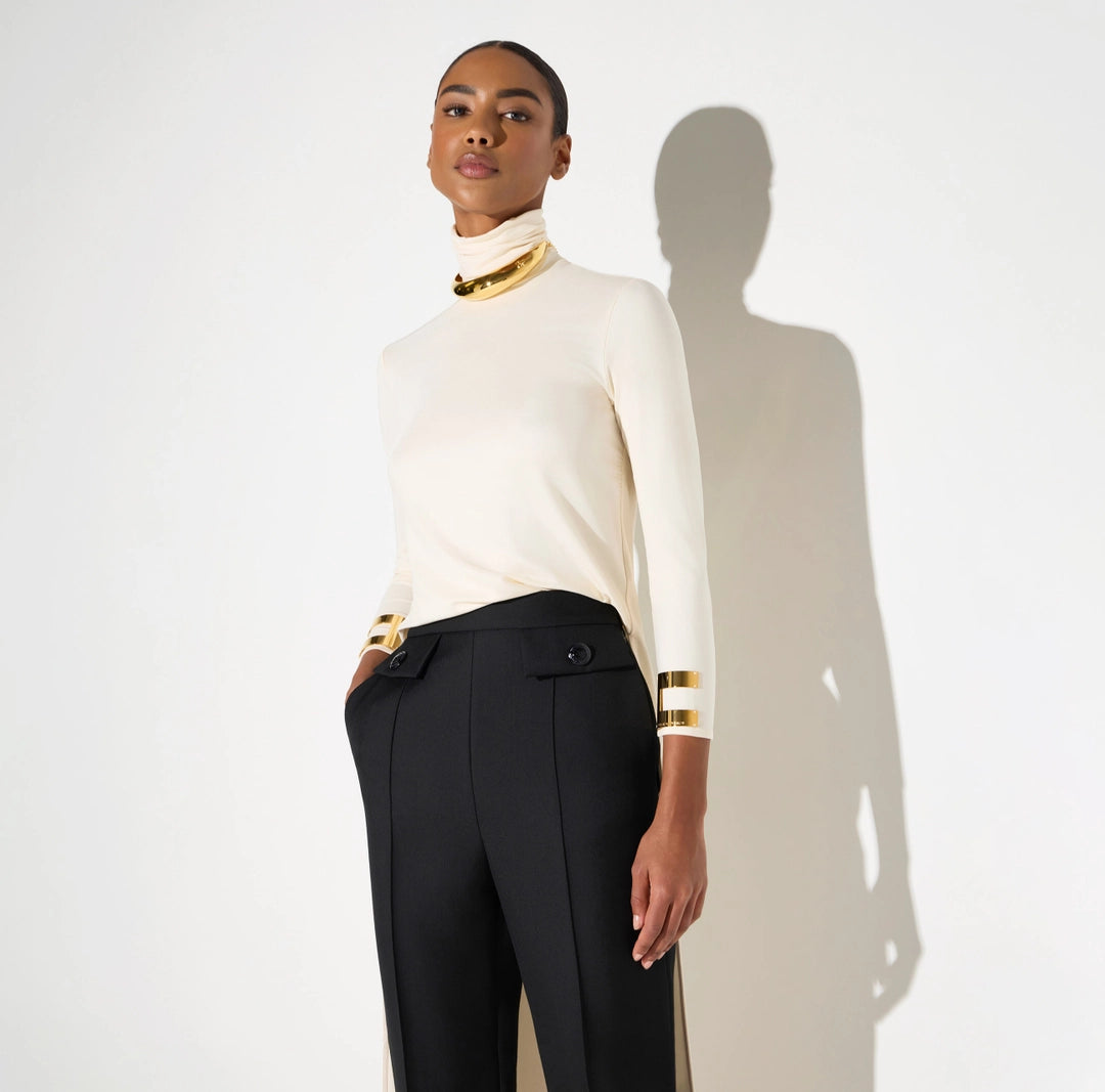 Maglia in jersey lucido MD00467E2 Elisabetta Franchi