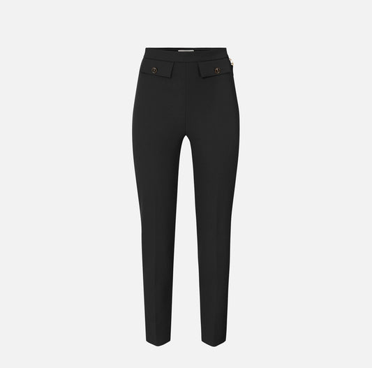 Pantaloni in doppio crêpe PA12056E2 Elisabetta Franchi