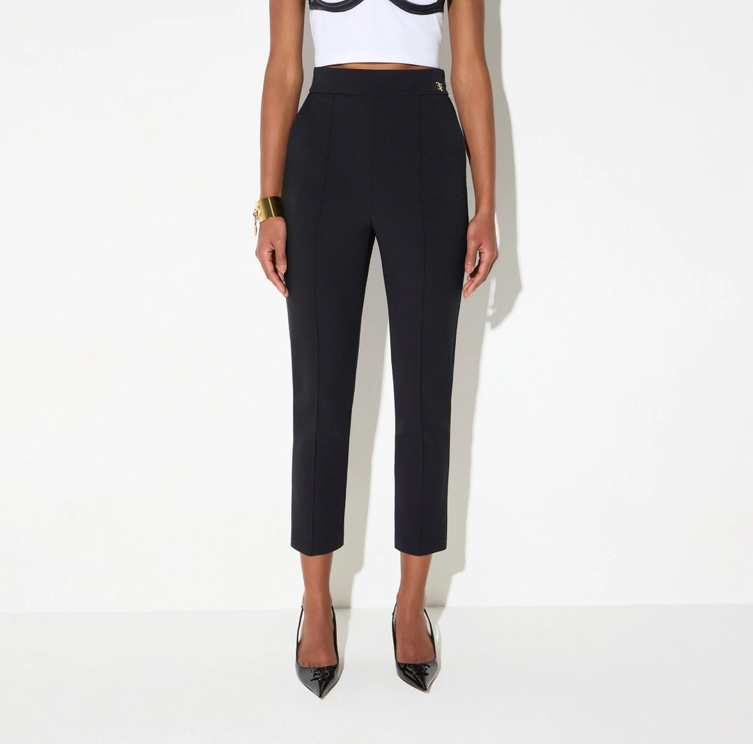 Pantaloni in tessuto tecnico PA22067E2 Elisabetta Franchi