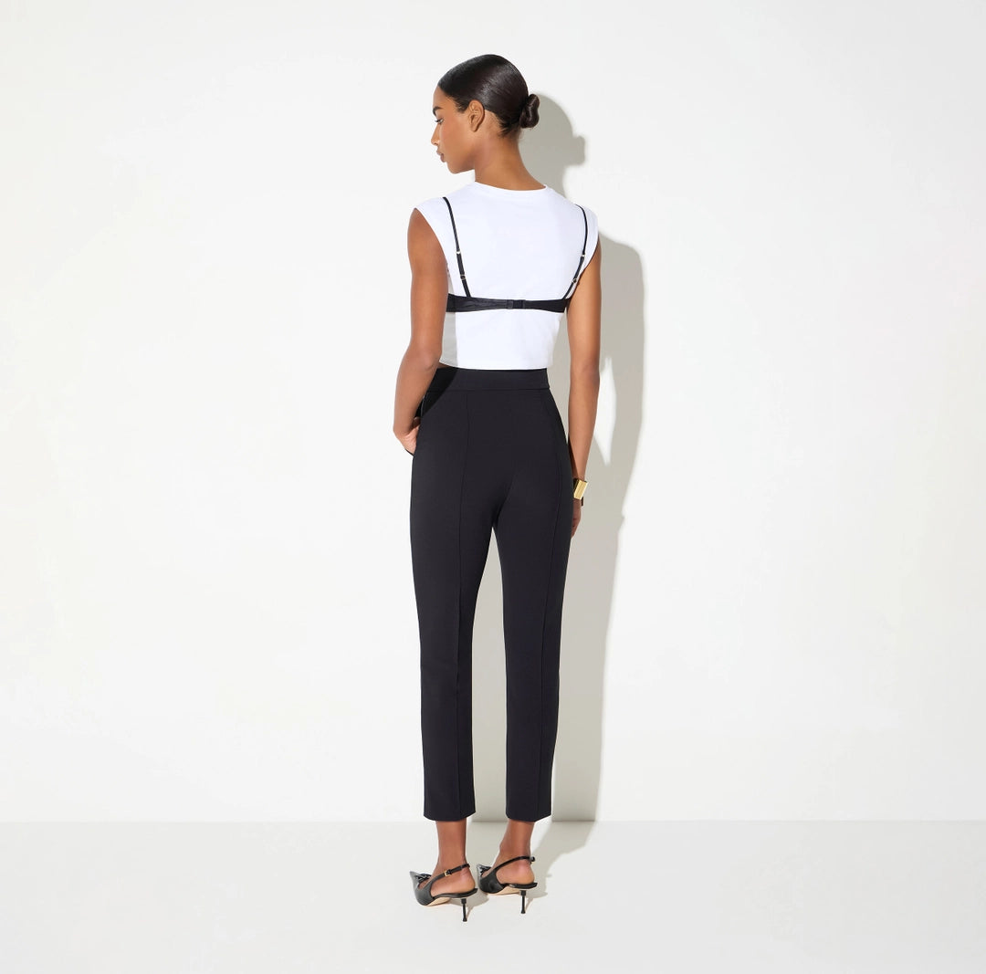Pantaloni in tessuto tecnico PA22067E2 Elisabetta Franchi