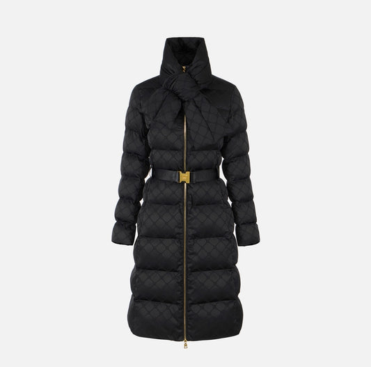 Piumino in tessuto vela jacquard PI84D56E2 Elisabetta Franchi