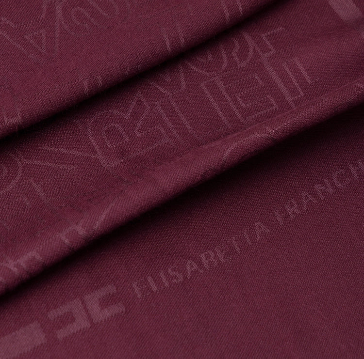 Pashmina rettangolare in viscosa jacquard con lettering logo SC01F46E2 Elisabetta Franchi