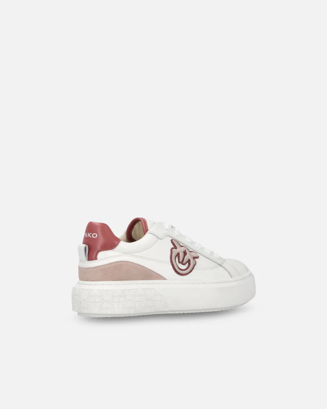 Scarpe sneakers platform in pelle Pinko