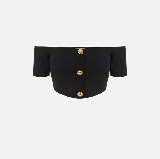 Top in maglia TK86B62E2 Elisabetta Franchi