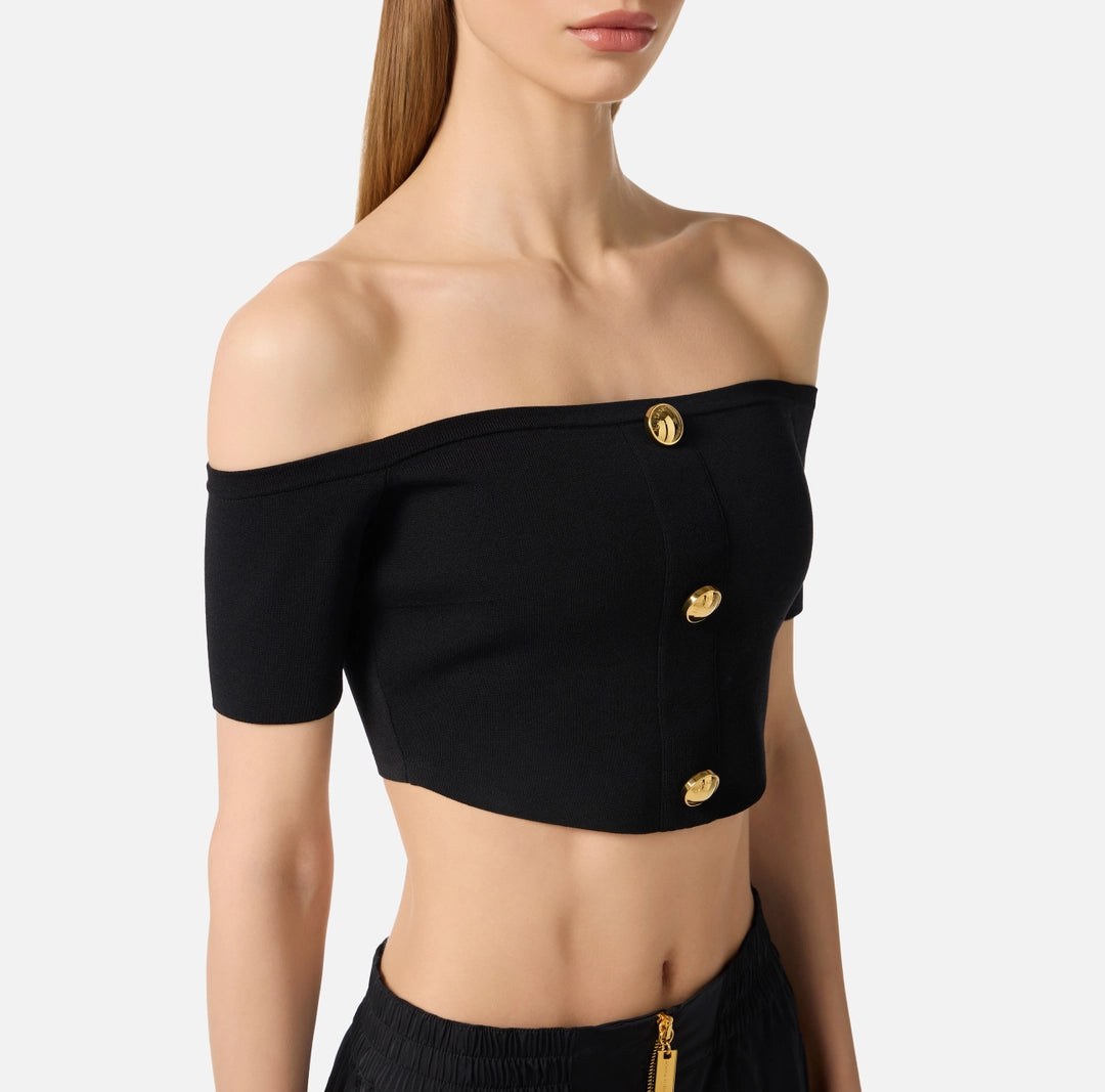 Top in maglia TK86B62E2 Elisabetta Franchi